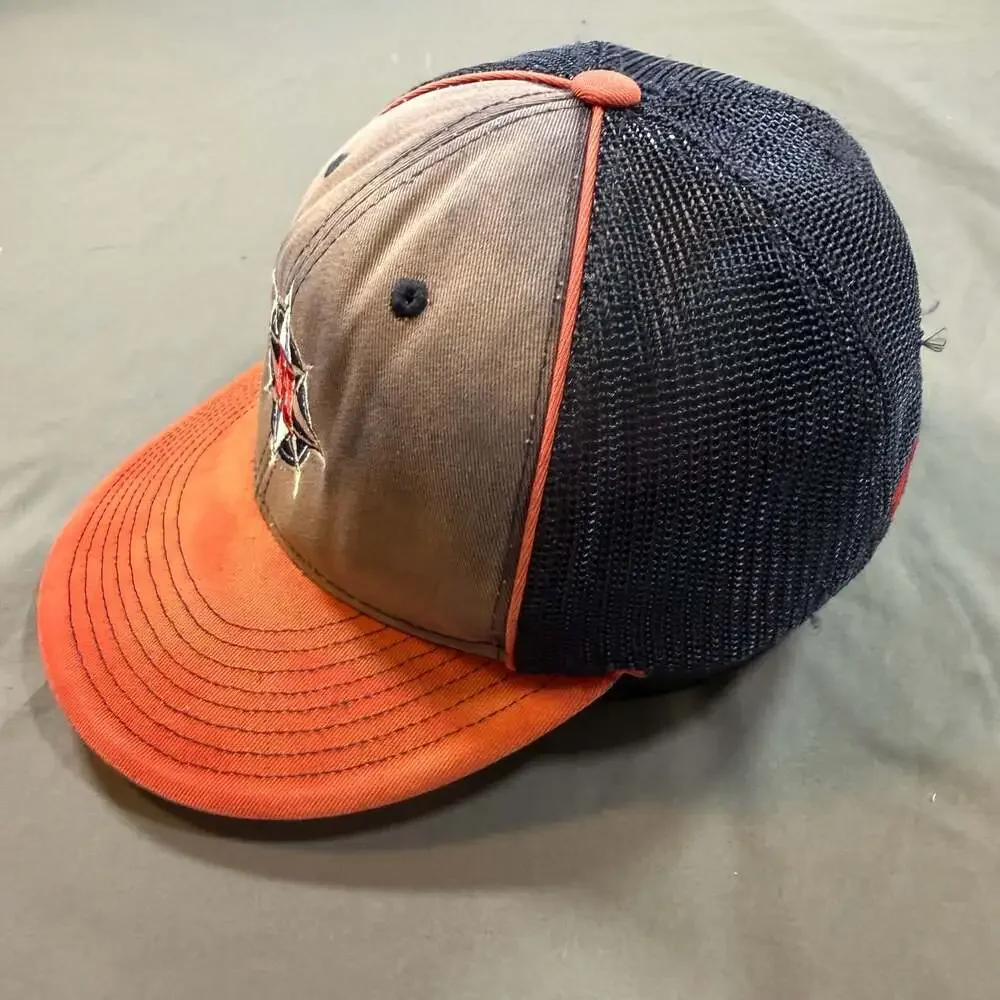 YOUTH North Brandon Navigators #25 Champro HC3 Baseball Trucker Hat L/XL